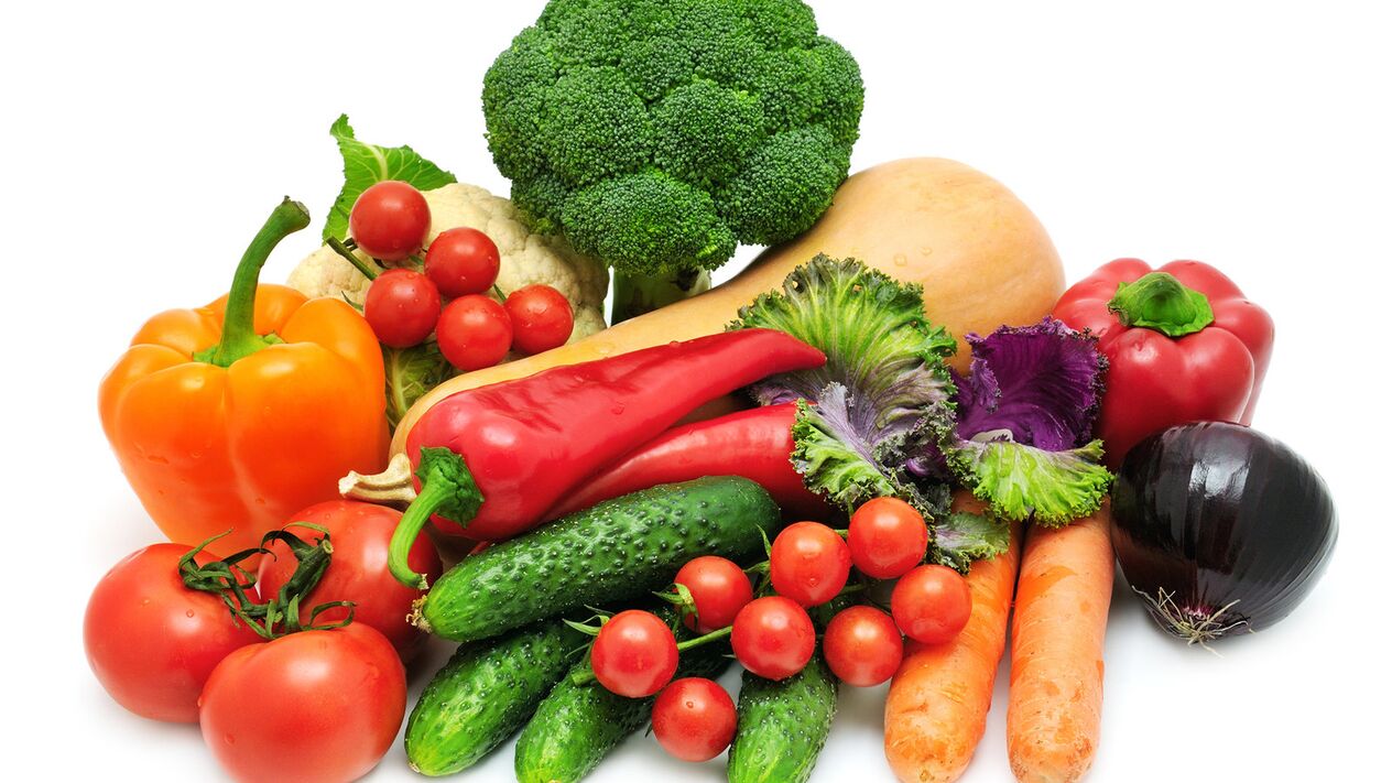 Vegetables for the treatment of gastritis